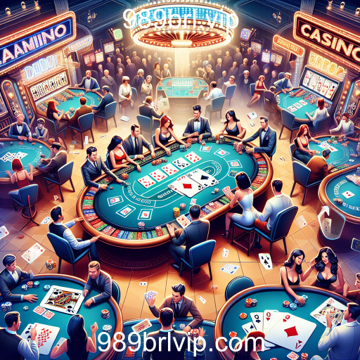 A Magia dos Jogos de Cartas no 989brl.vip